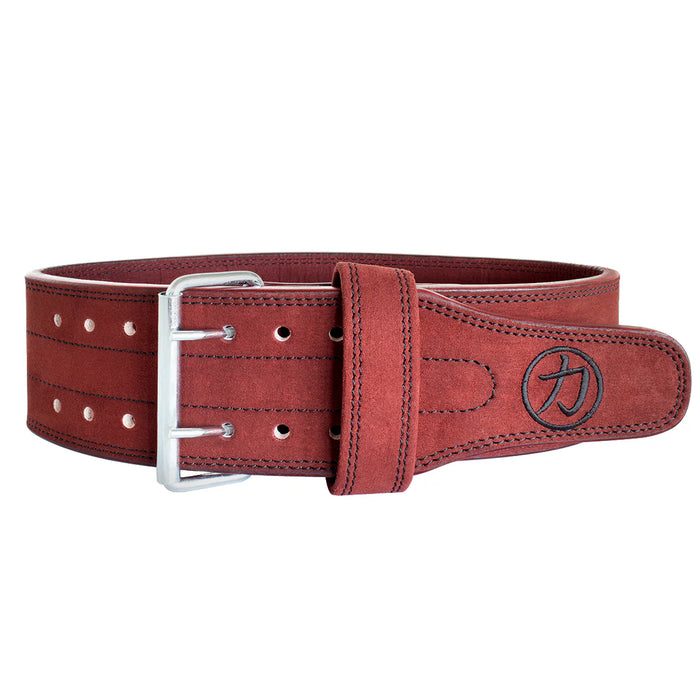 10mm Double Prong Buckle Belt - Maroon - IPF Approved