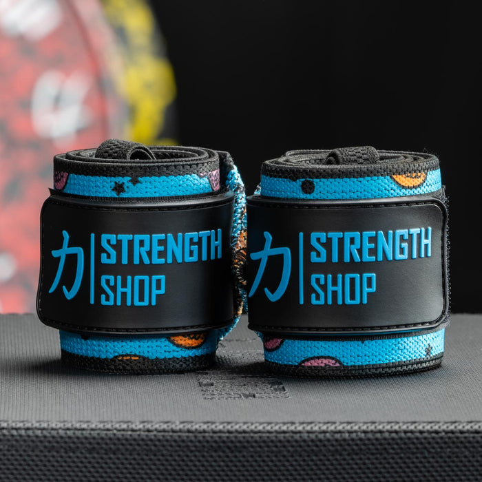 Zeus Wrist Wraps - Skull - IPF Approved