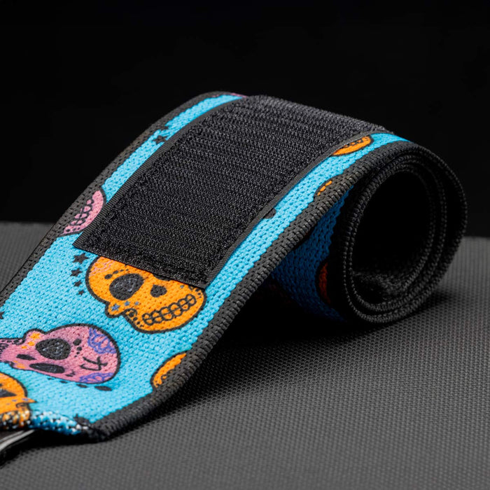 Zeus Wrist Wraps - Skull - IPF Approved