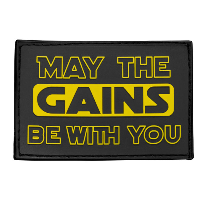 Backpack Patch - May The Gains Be With You