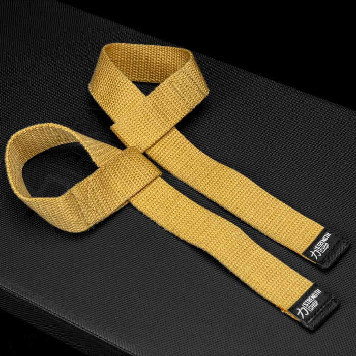 Originals Lifting Straps, Gold - Cotton