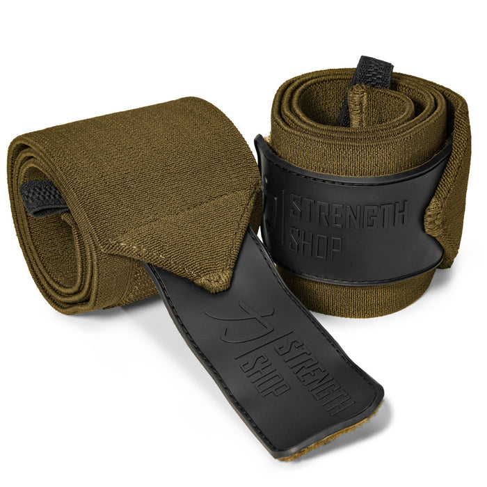 Thor Wrist Wraps - Khaki Green - IPF Approved