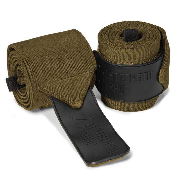 Thor Wrist Wraps - Khaki Green - IPF Approved