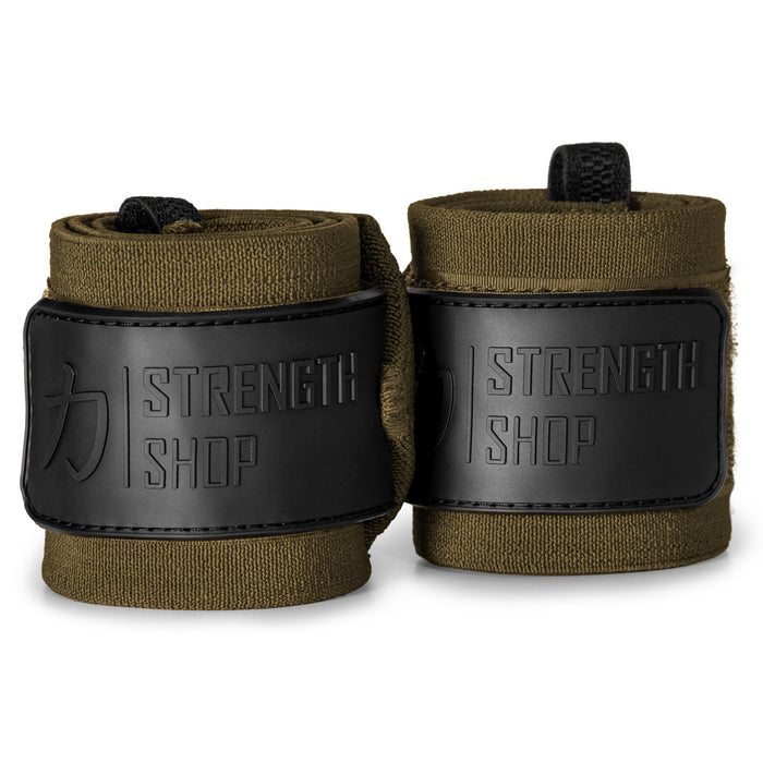 Thor Wrist Wraps - Khaki Green - IPF Approved