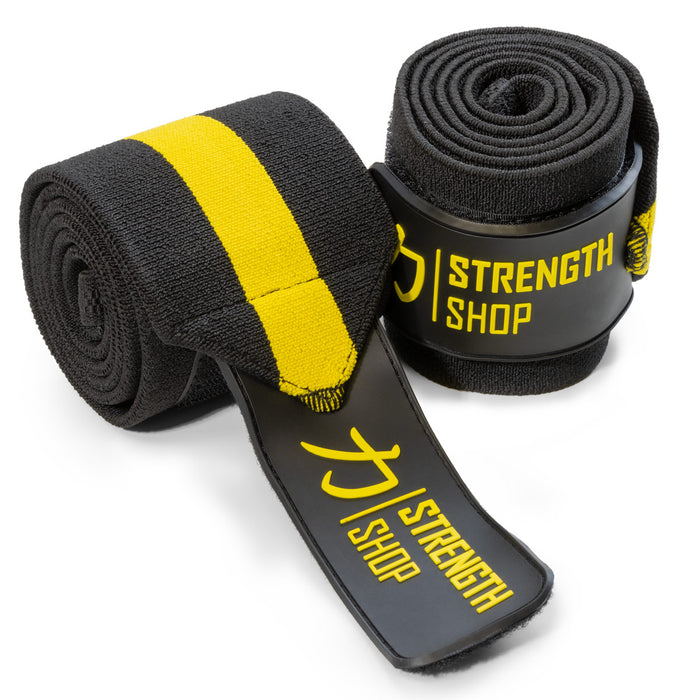 Thor Wrist Wraps - Yellow/Black - IPF Approved