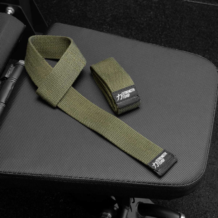 Originals Lifting Straps, Khaki - Cotton