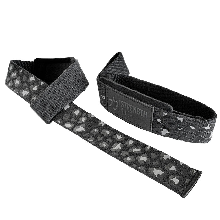 Pro Lifting Straps - Dark Leopard