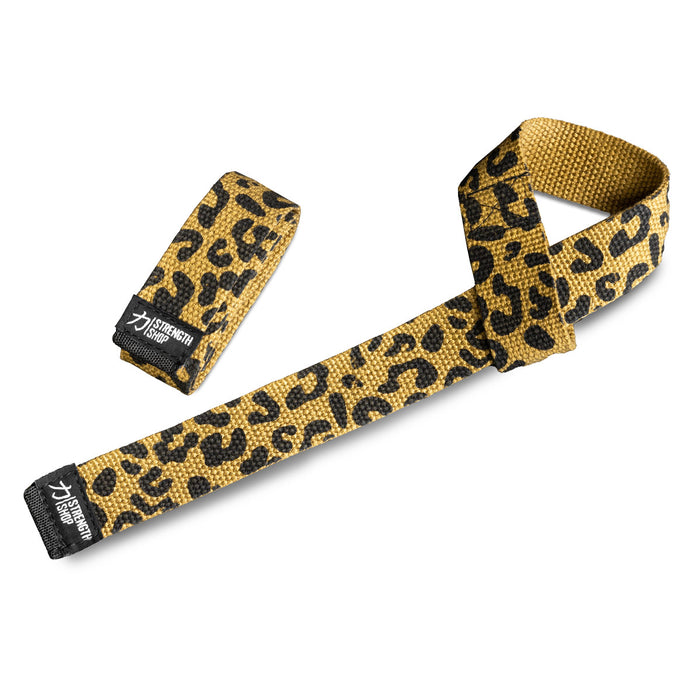 Originals Lifting Straps, Leopard - Cotton