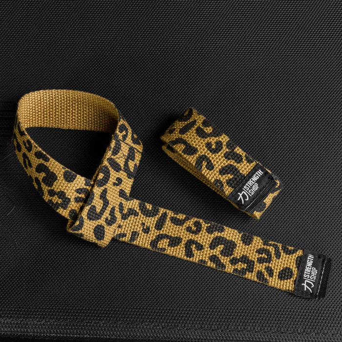 Originals Lifting Straps, Leopard - Cotton