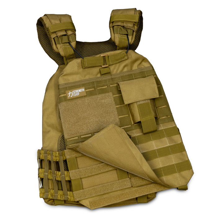 Tactical Plate Carrier Vest - 8kg, 10kg or 15kg