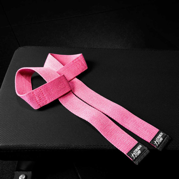 Originals Lifting Straps, Pink - Cotton