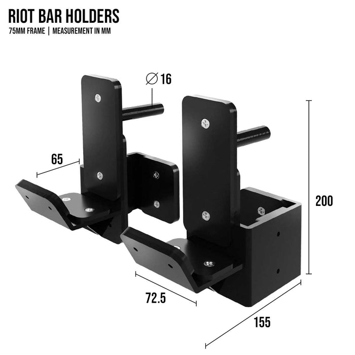 Riot MRR | Bar Holders, Pair