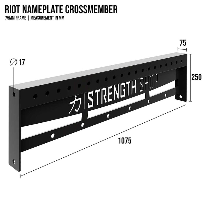 Riot MRR | Nameplate Crossmember