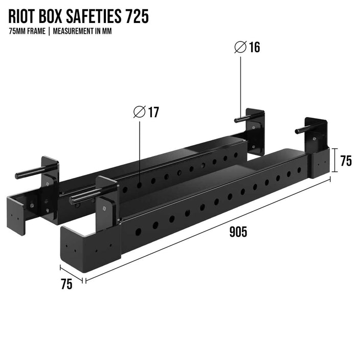 Riot MRR | Box Safeties – 725, Pair