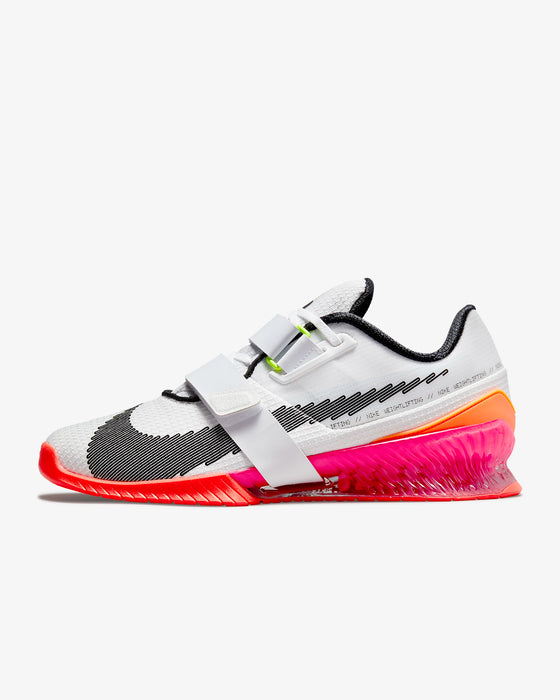 Nike Romaleos 4 - White/Black-Bright Crimson-Pink Blast — Strength Shop