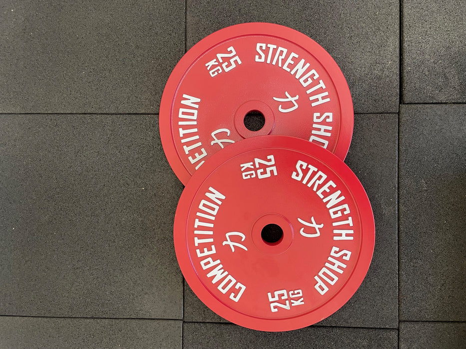 Strength Shop Calibrated Plates - 25KG (PAIR) - B-GRADE