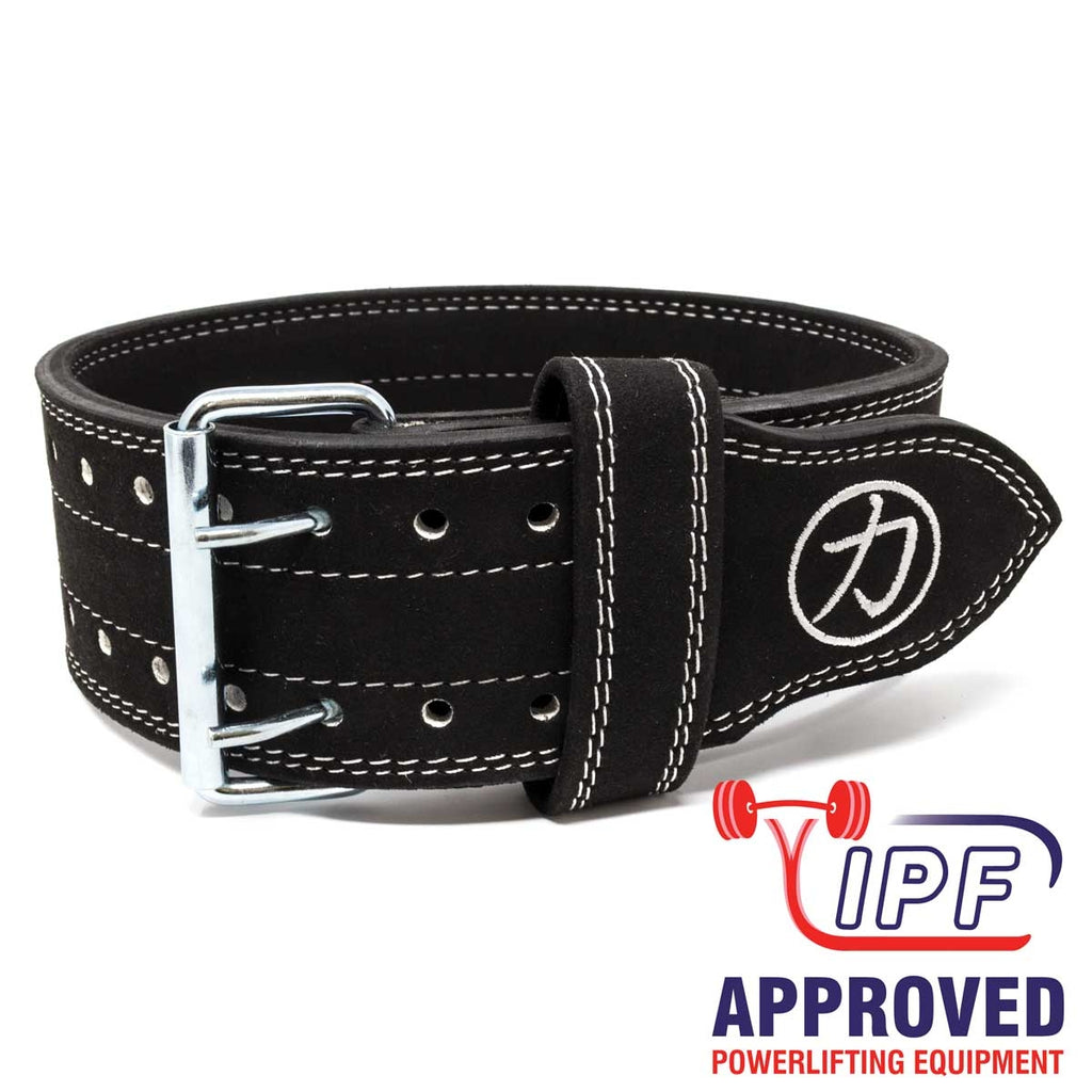 Strengthshop Europe - DOUBLE PRONG BELT, ALL BLACK, 10MM - IPF